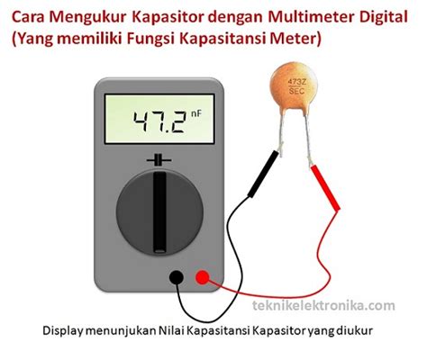 By using one new multimeter cara mengukur & cek resistor bagus atau rusak dengan multimeter digital. Cara Mengukur Kapasitor dengan Multimeter