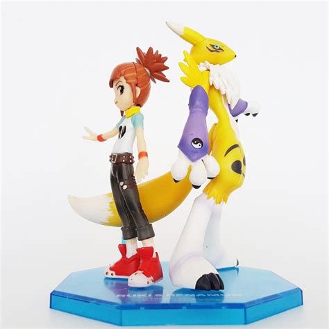 Tobyfancy Digimon Action Figures Makino Ruki Renamon Pvc Collection