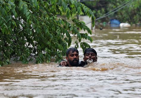 Rains Pile Misery On Indias Flooded Kerala State As Toll Rises To 164