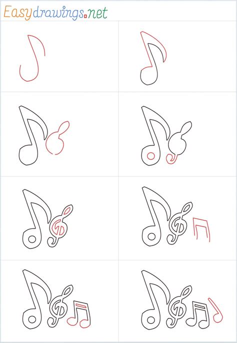 How To Draw Musical Notes Step By Step 8 Easy Phase