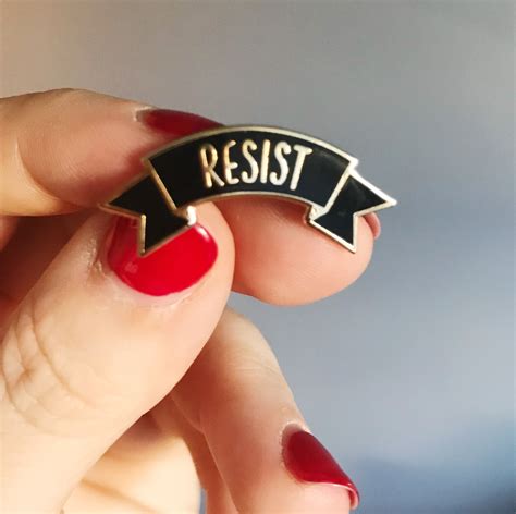 Feminist Pins And Badges Feminist Enamel Pins By Black And Beech