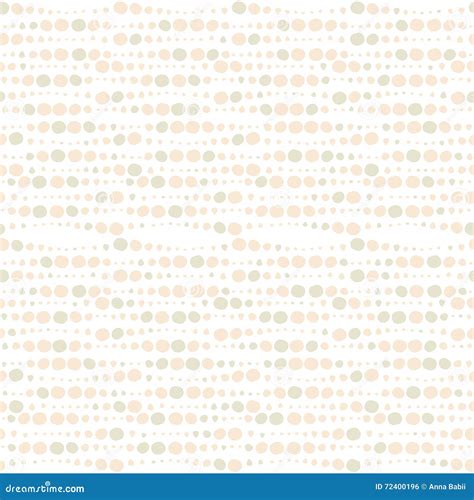 Vector Nude Circle Seamless Pattern Stock Vector Illustration Of