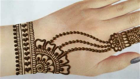 #mehnditrick #mehndidesign #hennaideas #holi #diwali #eid #w. Gol Tikki Mehndi Designs For Back Hand Images / Simple ...