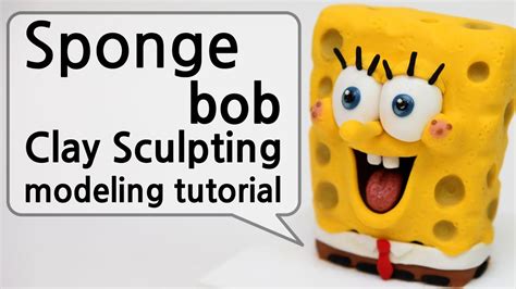 Spongebob Sculpture Timelapse Hand Sculpted Bust Youtube