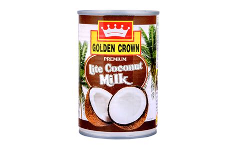 Golden Crown Premium Lite Coconut Milk Tin 400 Millilitre Reviews