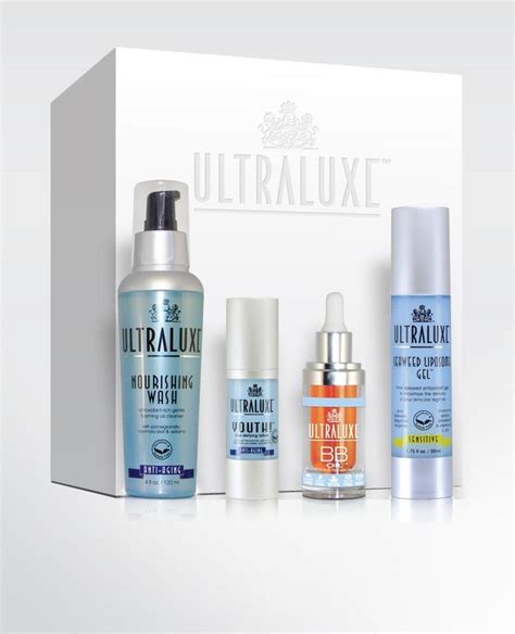 Anti Aging Skin Care Regimen Kit Standard Ultraluxe Skincare