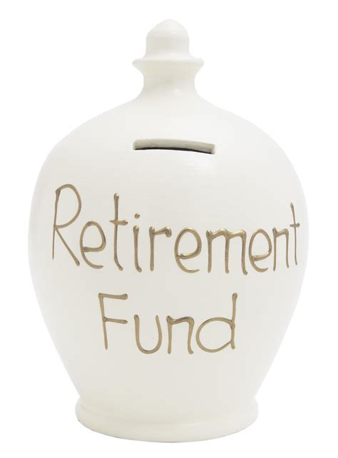 Terramundi Money Pot Retirement Fund White S12 Fox And Lantern