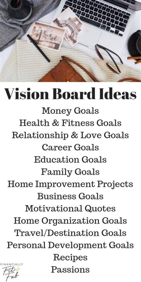 Vision Board Ideas And Why You Should Make One In 2019 Vision Goals