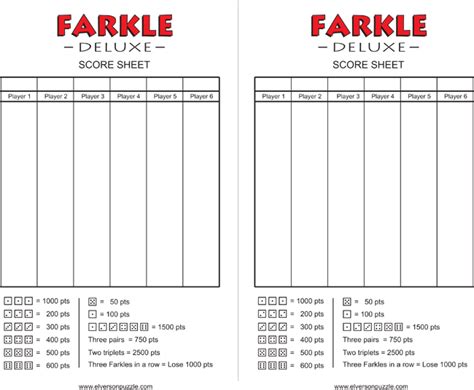 Pdf 8 5x11 farkle score card instant download pdf file to. Printable Farkle Score Sheets - Download free in PDF