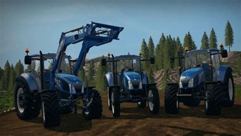 Fs17 New Holland T5 Tier 4a 750tl V 10 Fs 17 Tractors Mod Download