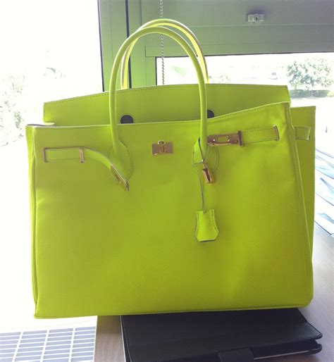 Nothing To Amend Yellow Neon Bag Take The Look