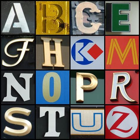 Alphabet Flickr Photo Sharing
