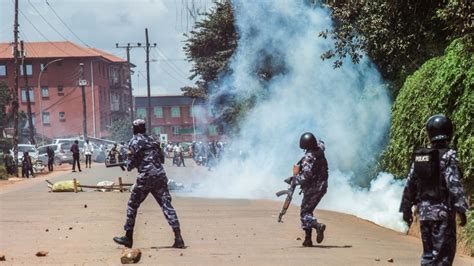 Ugandan Police Teargas Journalists As Reporters Protest Brutality