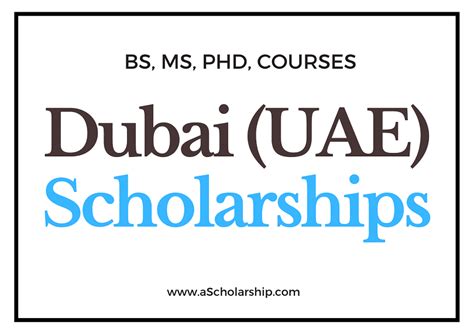 Uae Dubai Scholarships 2023 Study For Free In Uae Fully Funded
