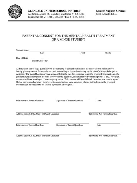 Behavioral Health Consent To Treat Fill Online Printable Fillable