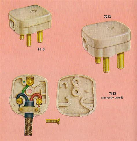 Correctly Wiring Your Crabtree Three Pin Plug In 1962 Flickr