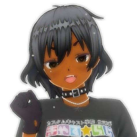 Pin By Lol On Random Black Anime Characters Black Girl Cartoon Cute