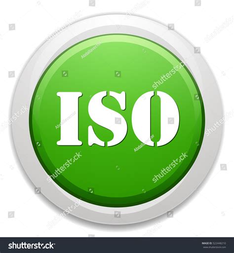 Iso Icon Stock Vector Royalty Free 522448210 Shutterstock