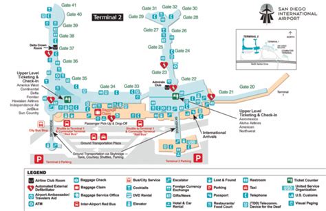 Lindbergh Field San Diego Map