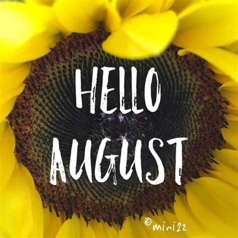 Pin by Cyndy Simons on AuGuSt... | Hello august, August quotes, August wallpaper