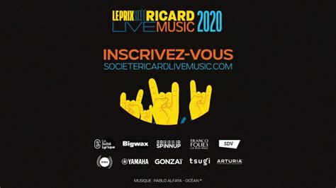 les récompenses du prix société ricard live music 2020 youtube