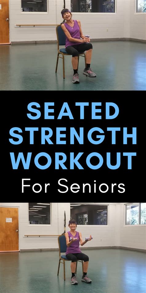 Seated Strength Exercises For Seniors Artofit