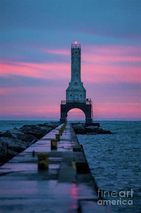 Pastel Clouds At Sunrise In Port Washington Photograph By Eric Curtin
