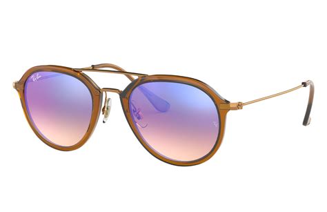 Brown Sunglasses In Blue And Rb4253 Rb4253 Ray Ban®