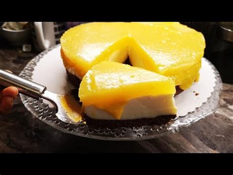 Check spelling or type a new query. Mango Pudding Käse Kuchen ohne backen / No bake Mango ...