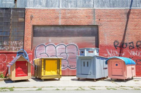 Artist Builds Tiny Homes For Homeless People Out Of Salvaged Materials