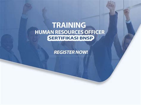 Training Human Resources Officer Sertifikasi Bnsp Training Ahli K3