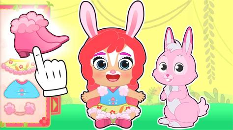 Bebe Lily Y Ruby 🐰 Disfraz De Bree Bunny Y Twist Dibujos Animados