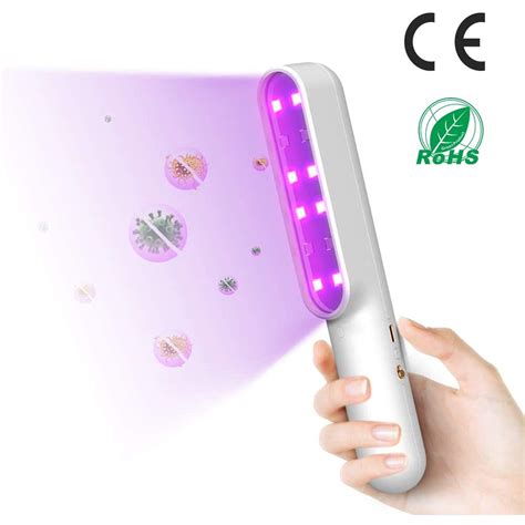 Ultraviolet Disinfection Lamp Portable Uv Light Sanitizer Wand Dihoom