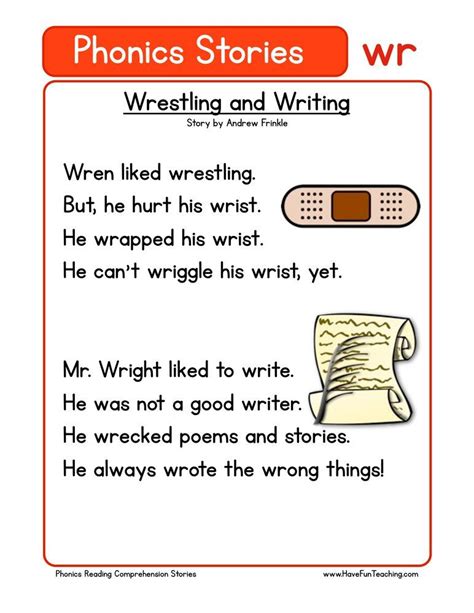 Worksheets Have Fun Teaching Reading Comprehension Worksheets