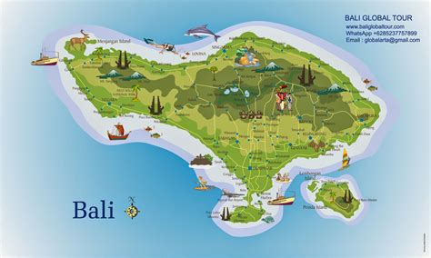 Perkembangannya sebagai sebuah istana kepresidenan membawa daya tarik tersendiri. Peta Bali - Bali Global Tour