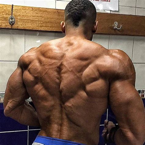 Muskingz On Instagram “ryanjohnbaptiste Insane Back Bodybuilding