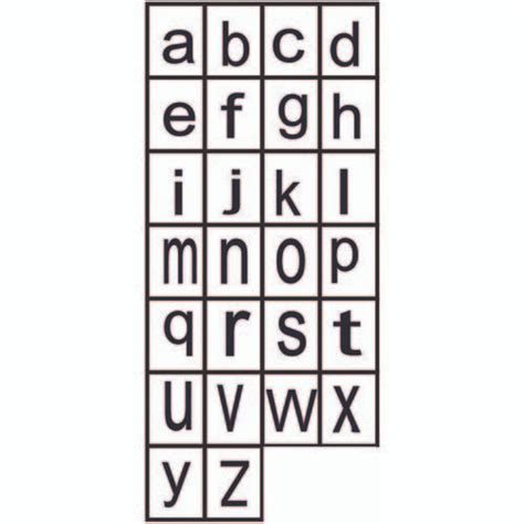 Carimbo Alfabeto Letras Formas Minúsculas Em Promoção Ofertas Na Americanas