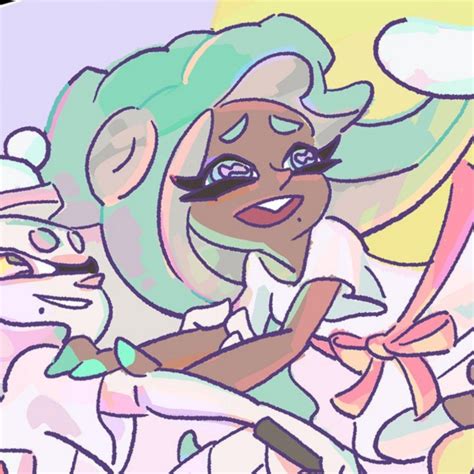 Marina And Pearl Matching Pfps ♡ In 2023 Splatoon Cute Profile
