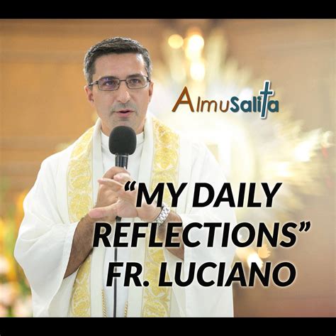 Friday Morning Prayer Almusalita By Fr Luciano Felloni Facebook