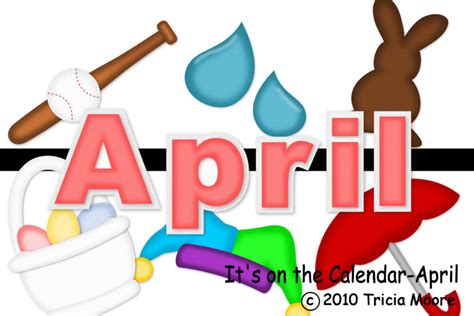 April Clipart Month April Month Transparent Free For