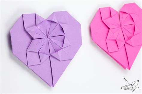Money Origami Heart Tutorial For Valentines Day Paper Kawaii
