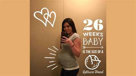 26 Week Bumpdate 19 And Pregnant Youtube