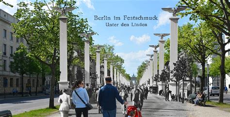 Unter Den Linden In Berlin Vor 100 Jahren Montage Aus Alt Und Neu