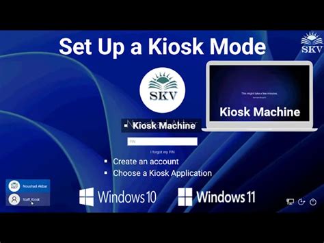 How To Set Up A Kiosk Mode In Windows How To Enable Kiosk Machine
