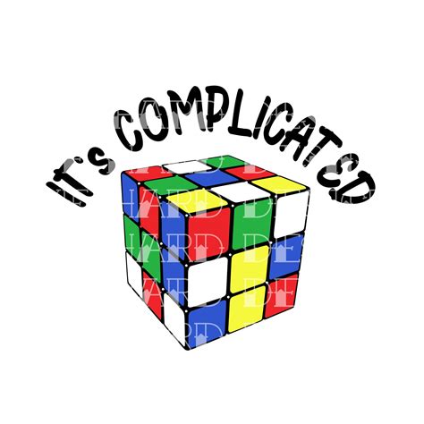 Its Complicated Svg Png  Eps Dxf And Pdf Files Etsy