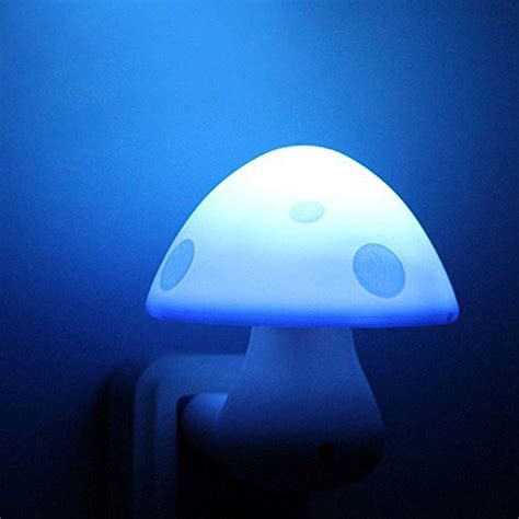 Buy Productmine Led Night Light With Sensor Plug In Wall Mushroom Lamp