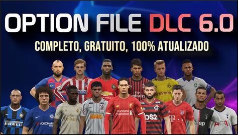 PES 2019 PS4 Option File PESVicioBR DLC 6.0 Season 2018 ...