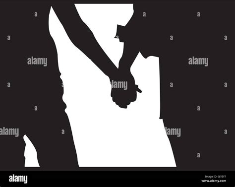 Teen Couple Stock Vector Images Alamy