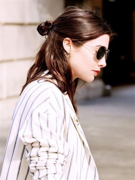 How To Rock A Perfect Half Top Knot Hairstyle 21 Cool Ideas Styleoholic