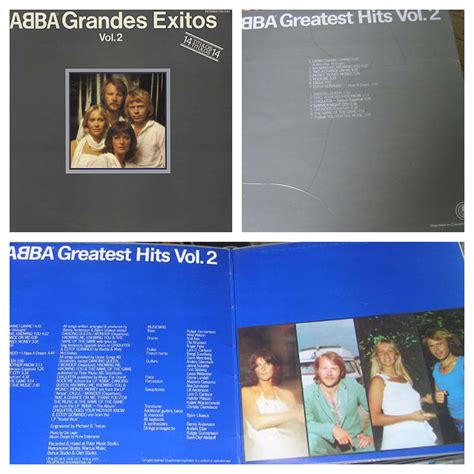 Antiguo Vinilo Old Vinyl Abba Grandes Exitos Vol Lp By Sin